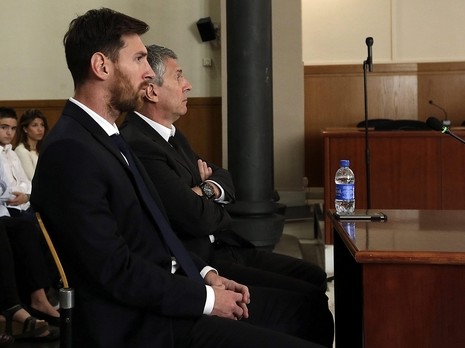 עבר ימים לא קלים. מסי בבית המשפט (getty)