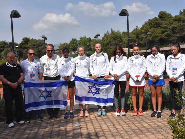 קיימו טקס לפני המשחק (עפרה פרידמן, איגוד הטניס)