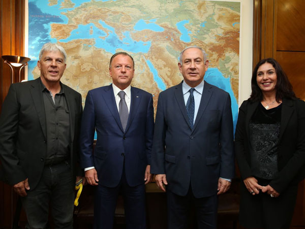 ראש הממשלה נתניהו הגיע לתת את ברכת הדרך