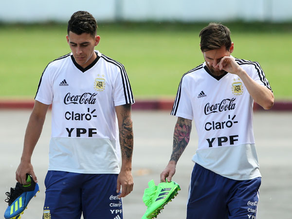 פאבון ומסי. יהיו ביחד בהתקפה? (Getty)