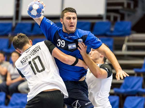 אדיר כהן מול הגנת רוסיה (Slavko Kolar, EHF)