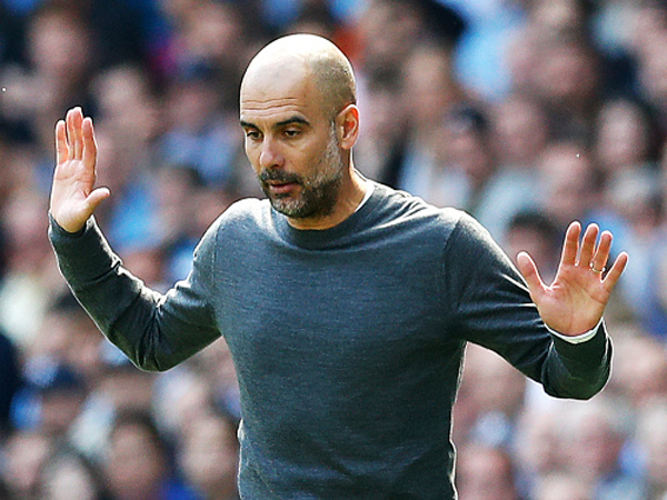 פפ. אין לו טענות לשחקנים שלו (Martin Rickett/PA Images via Getty Images)