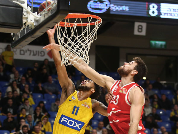 ערב של 20 נק' והרבה לחימה. דורסי (צילום: אלן שיבר)
