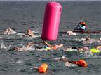 מאות שחיינים לקחו חלק במשחה "כף כרמל"