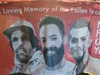 שלט לזכר 4 נרצחים ישראלים הוחרם באנפילד