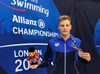 מארק מליאר זכה בכסף באליפות העולם בשחייה