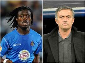 "רצה אותי בריאל". מוריניו ובואטנג (GETTY)