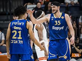 דאוטין ובריסט בלטו: מכבי ת"א גברה על ראשל"צ 83:94
