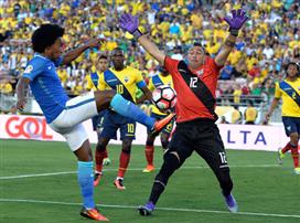 וויליאן וברזיל לא מצאו את הרשת (GETTY)