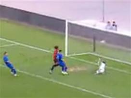 השער שהדיח את מכבי פ"ת מהאלופות