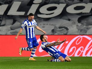 חוסלו חוגג את ה-0:2 (Getty)
