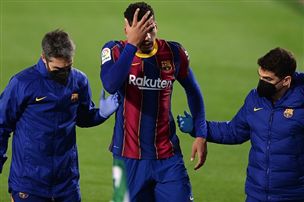 אראוחו. בשורה לא טובה לברצלונה (Getty)