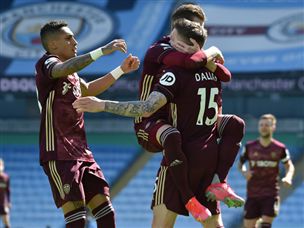 לידס. הניצחון היוקרתי ביותר של הקבוצה ב-15 השנים האחרונות (GETTY)