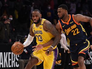 דרך המלך: לברון קבע 100:103 על הווריירס