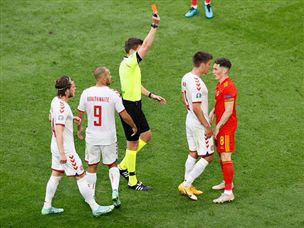 בין לבין ווילסון הורחק באדום ישיר (getty)