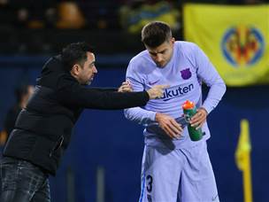 צ'אבי וג'רארד פיקה. ניצחון שני ברצף (Getty)