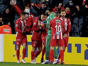 והפועל חגגה (צילום: אלן שיבר)