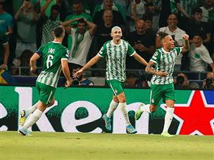 ואז גם בא השער (צילום: אלן שיבר)