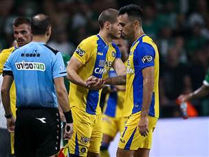 זהבי הוחלף בדקה ה-65 (צילום: מאור אלקסלסי)