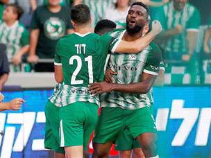 שהצליח להחזיר את חיפה למשחק (צילום: אלן שיבר)