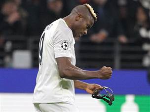 אבל 4 דקות חלפו עד שאוסימן תיקן ומצא את הרשת (Getty)