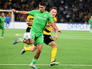 חלאיילי. עשה עבודה טובה בסך הכל כששיחק (האתר הרשמי של מכבי חיפה)