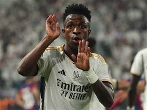 אך הוא וחבריו היו כמה רמות מעל. ויניסיוס (GETTY)