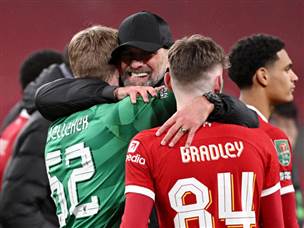 רגע לפני שהוא עוזב, קלופ חוגג עוד תואר עם ליברפול (Mike Hewitt/Getty Images)