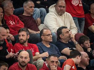גם המאמן הלאומי אריאל בית הלחמי הגיע (עודד קרני)