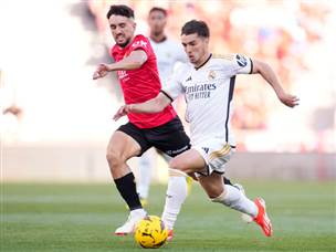 ריאל הייתה רחוקה מלהרשים במחצית הראשונה (GETTY)