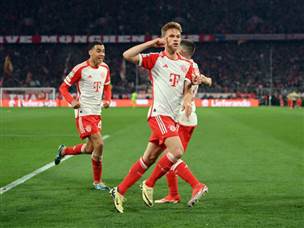 קימיך נגח בדיוק וקבע את תוצאת המשחק (GETTY)