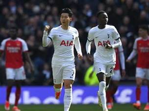 טוטנהאם וסון כמעט וחזרו (getty)