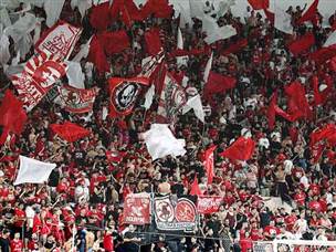 אוהדי המארחת מרוצים (אלן שיבר)