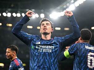 כובש השער היחיד במשחק. האברץ (GETTY)