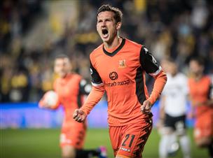 ולאסקיס חוגג. כמעט וזה נגמר במהפך (צילום: ספי מגריזו)