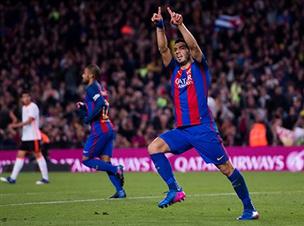 22 שערי ליגה לסוארס (getty)