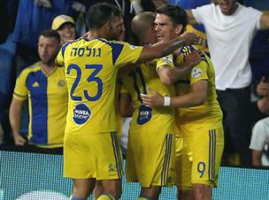 דווקא מכבי כבשה ראשונה ונתנה את הרושם שהחגיגות של ב"ש יידחו (אלן שיבר)