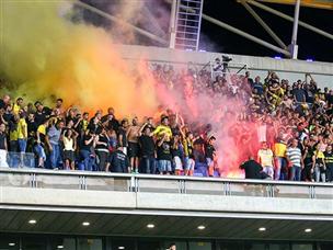 ואוהדי בית"ר נהנו כל הערב מהקבוצה שלהם (דני מרון)