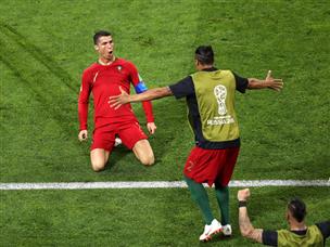 רונאלדו הציל את המצב עבור פורטוגל (GETTY)