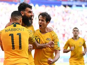 אוסטרליה נלחמה, אבל השער של ידינאק לא הספיק (Getty)