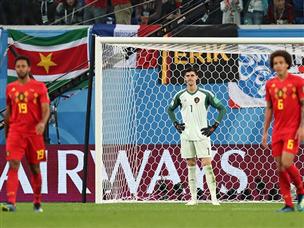 הפעם זה לא הספיק. בלגיה הולכת הביתה (getty)