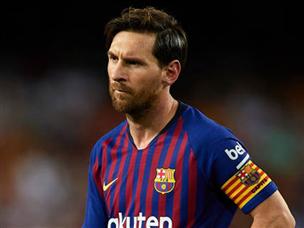 הפנים אומרות הכל. מסי (GETTY)