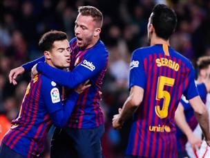 מה שהוביל לחגיגת כדורגל קטאלונית (David Ramos, Getty)