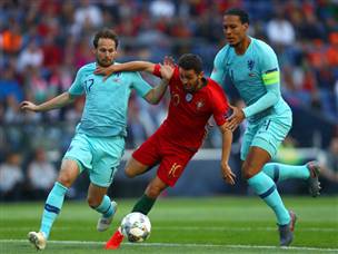 סילבה. גם הוא נעצר אצל ואן דייק (Getty Images)