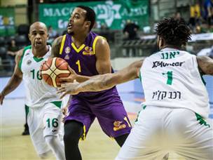 האורחים התקשו מאוד. (מנהלת הליגה. צילום: עודד קרני)