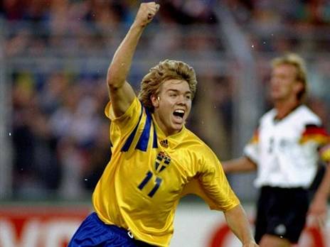 בזמנים הטובים בנבחרת שבדיה (Getty)
