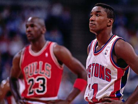 היריבות שבנתה את המיתוס. ג'ורדן ואייזיה תומאס (getty)