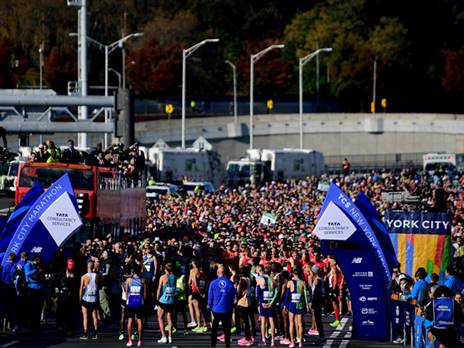 מרתון ניו יורק. נתראה ב-2021 (Getty)