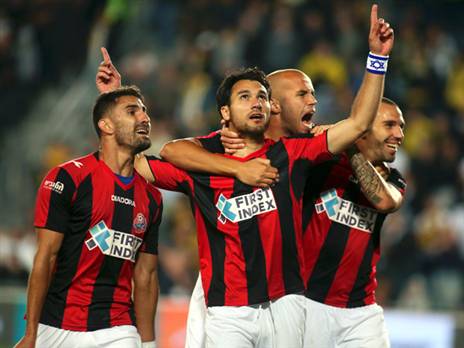 יחגוג שוב באדום ושחור? שיימן בגמר הגביע ההיסטורי (צילום: אלן שיבר)