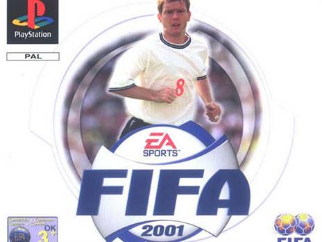 פול סקולס על עטיפת פיפ"א 2001